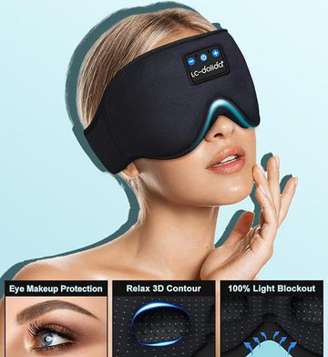SleepEazio™ Bluetooth Audio Sleep Mask