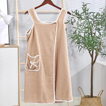 ComfortCurl™️ Womens' Wearable Bath Towel