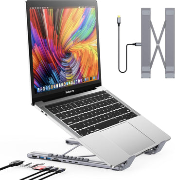 USB Laptop Docking Station Stand